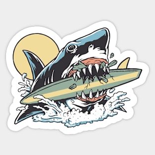 SURF SHARK Sticker